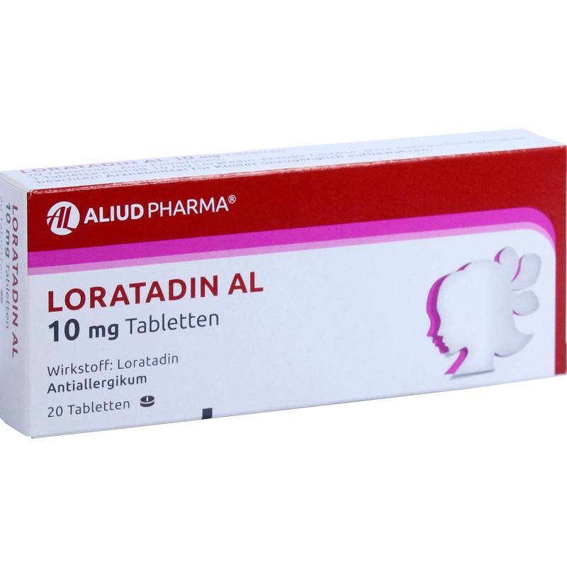 LORATADIN AL 10 mg Tabletten
