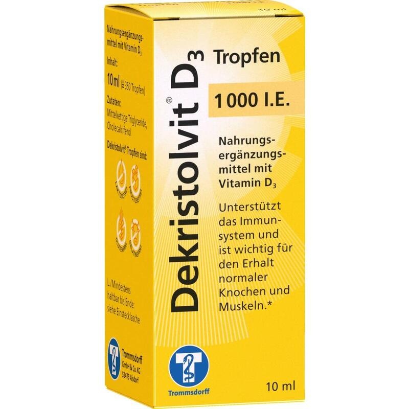 DEKRISTOLVIT D3 1000 I.E. Tropfen