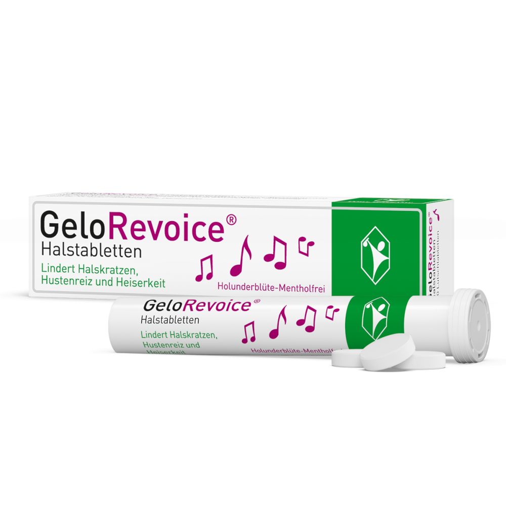 GELOREVOICE Halstabletten Holunderbl.-Mentholfrei