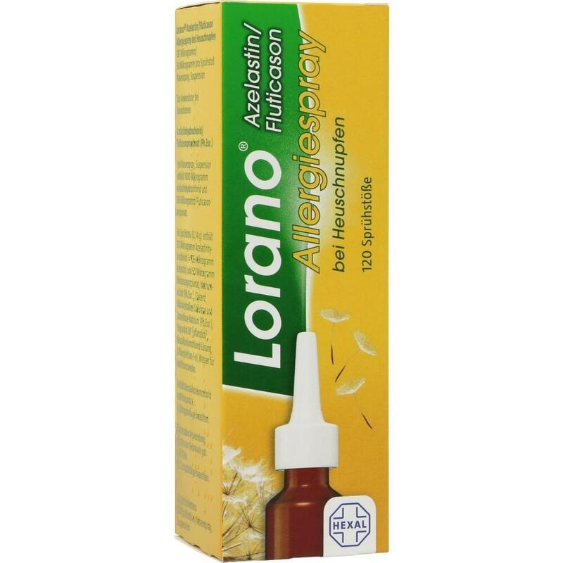 LORANO Azelastin/Fluticason Allergiespr.b.Heuschn.